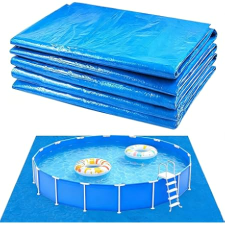 Round Metal Frame Outdoor Swimming Pool Set with Filter Pump